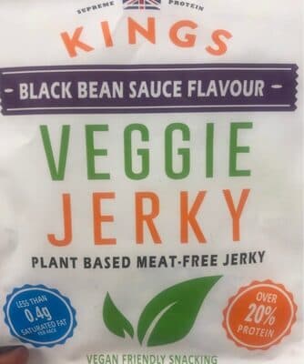 Veggie Jerky Black Bean Sauce Flavour