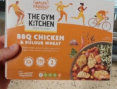 BBQ chicken and bulgur