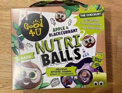 Apple & Blackcurrant Nutriballs