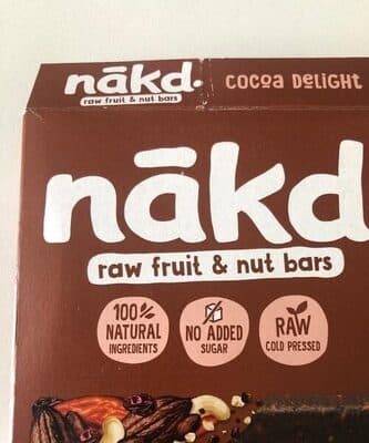 raw fruit & nut bar