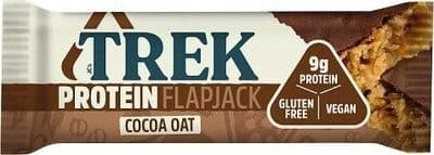Cocoa Oat Protein Flapjack Chocolate Flavour Topped