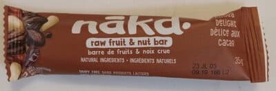 Cocoa Delight Raw Fruit & Nut Bar