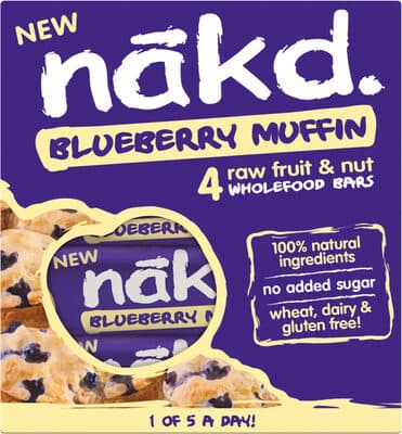 Blueberry Muffin Raw Fruit & Nut Bars