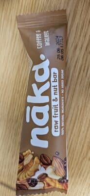 Nakd coffee & walnut
