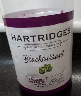 Blackcurrant Flavour Cordial