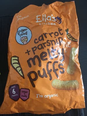 Carrot + Parsnip Melty puffs