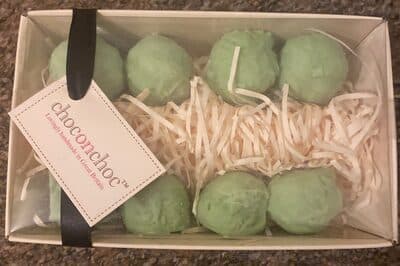 Handmade White Belgian Chocolate Sprouts