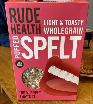 Puffed spelt