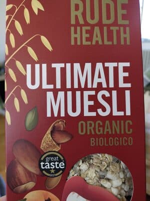 Rude health ultimate muesli organic