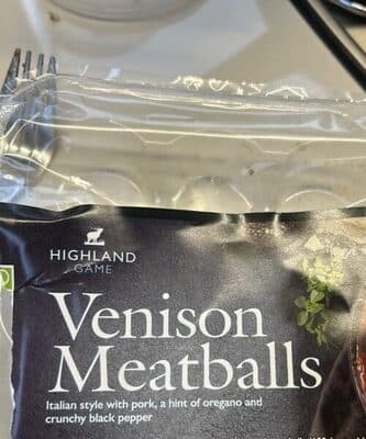 Venison Meatballs
