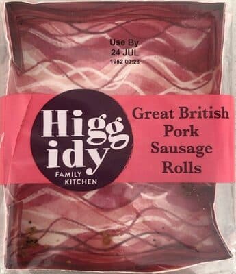 Great british pork sausage rolls