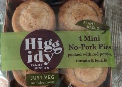 Higgidy Mini No Pork Pies