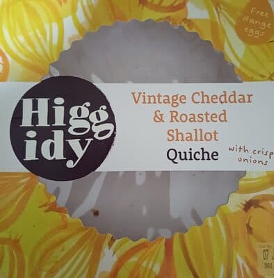 West Country Cheddar & Roasted Shallot Quiche