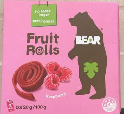 Bear fruit rolls