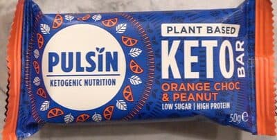 Keto Bar Orange Choc & Peanut