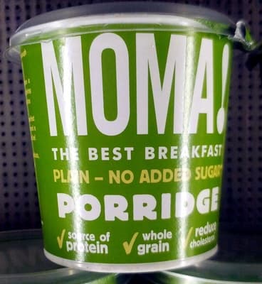 Moma Plain No Added Sugar Porridge