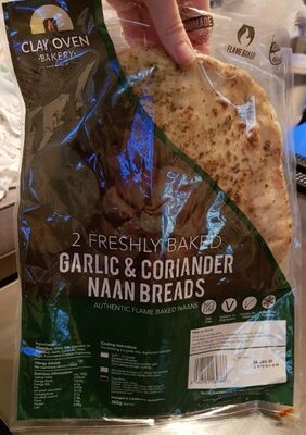Garlic & Coriander Naan Bread
