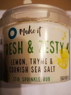 Lemon & Thyme Sea Salt