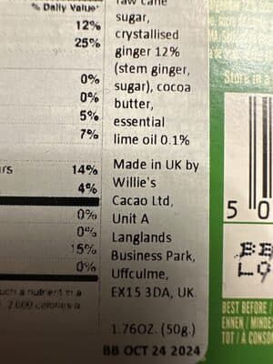 Ginger lime