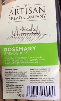 Rosemary Breadsticks