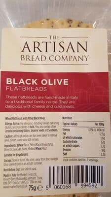 Black Olives flatbreads