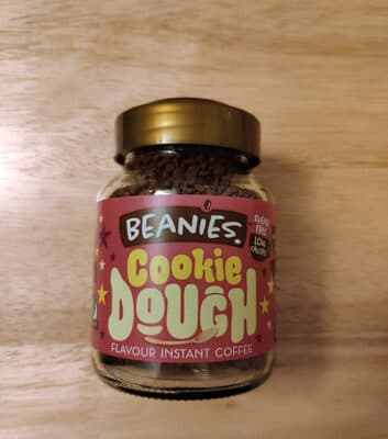 Cookie dough flavour instant coffee