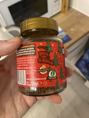 Yule log coffee