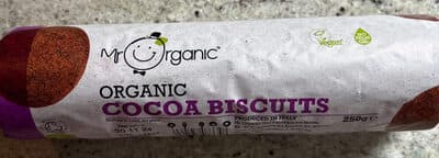 Orgánica Cocoa Biscuits