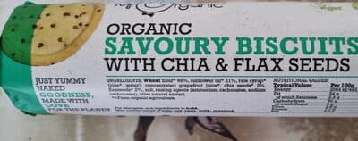 Organic Savoury Biscuits