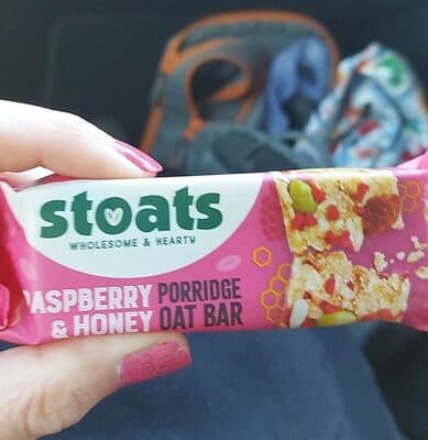 Raspberry & Honey Porridge Oat Bar