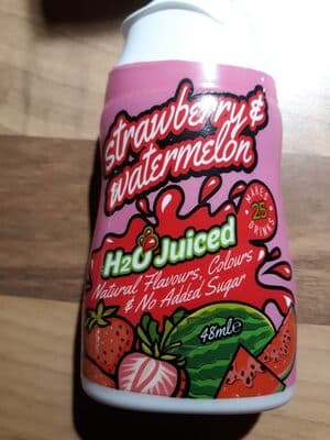 Strawberry and watermelon