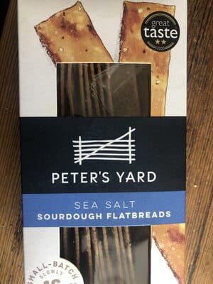 Sourdough Sea Salt Flatbreads