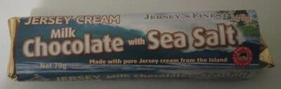 Milk chocolate with sea salt