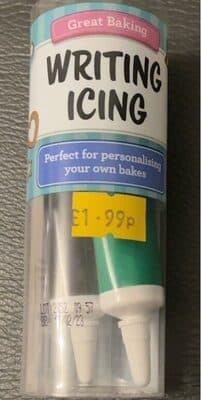 Writing icing