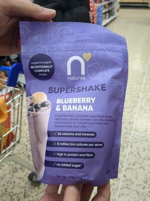 Supershake - Blueberry & Banana