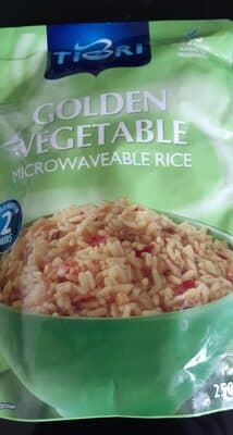 Golden vegetable rice