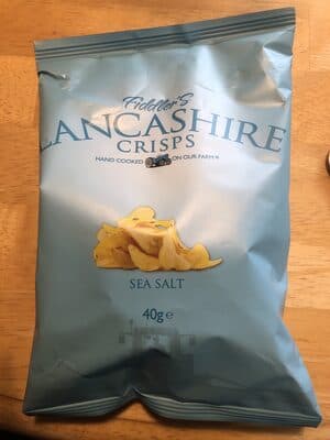 Lancashire Crisps Sea Salt