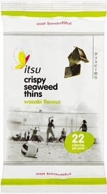 Crispy Seaweed Thins Wasabi