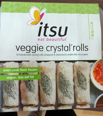 Veggie crystal rolls