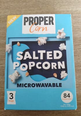 Salted Popcorn