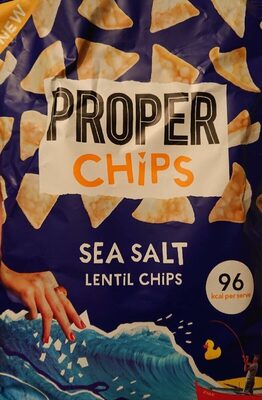 Properchips Sea Salt Lentil Chips