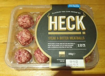Heck Steak & Butter Meatballs