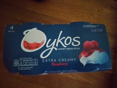 Raspberry Greek Style Yogurt