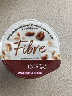 Yoghurt With Walnut & Oats