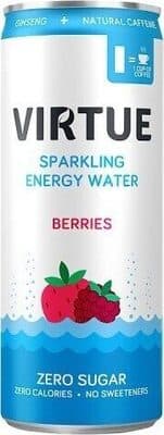 Virtue Sparkling Energy Water Berries