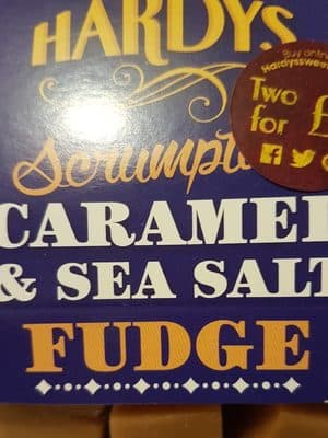 Caramel & Sea Salt Fudge