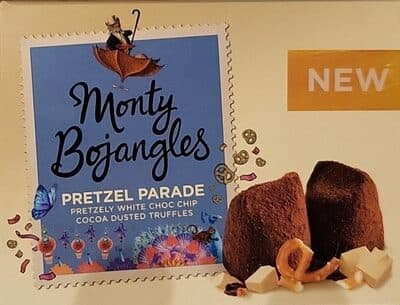 Pretzely White Choc Chip Cocoa Dusted Truffles