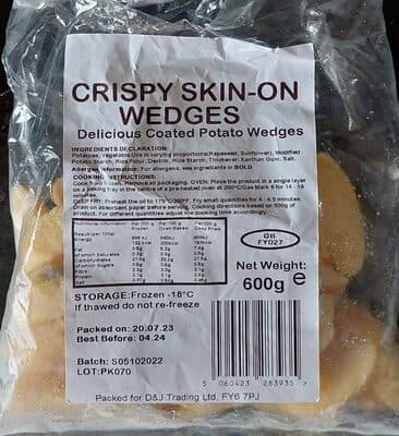Crispy Skin-on Wedges