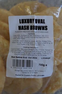 Luxury Oval Hash Browns