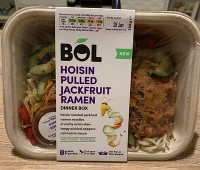 Hoisin Pulled Jackfruit Ramen